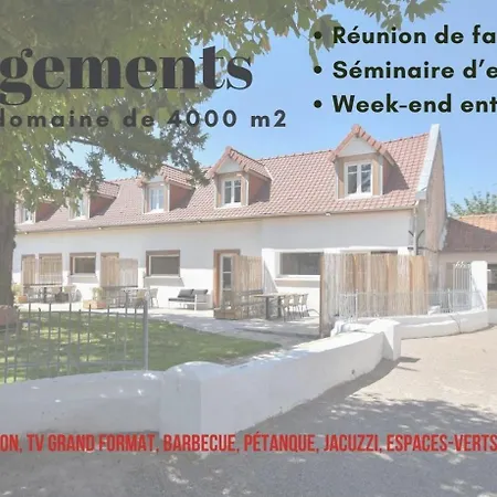 Dom wakacyjny Jusqu'a 24 Pers - Jacuzzi - Terrasses - Barbecue - Reunion De Famille Ou Seminaire